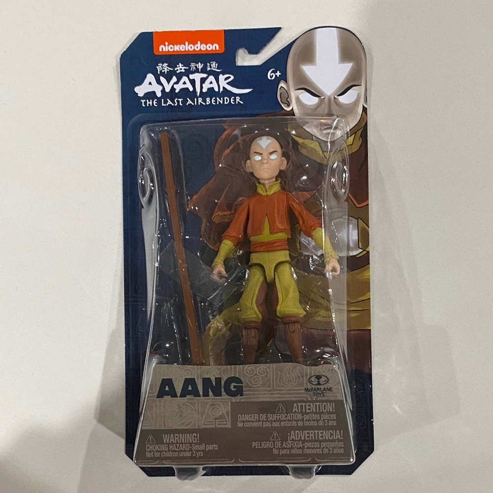 Nickelodeon Avatar Aang Figure - Orange & Yellow